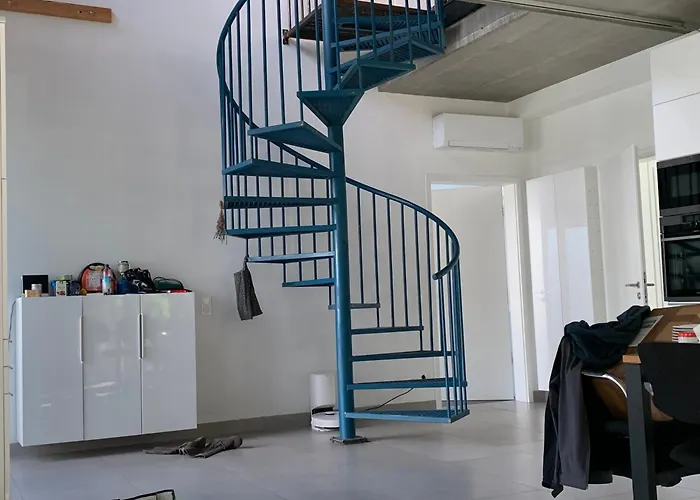 Rum i privatbostad A Cozy In A Modern House Potsdam